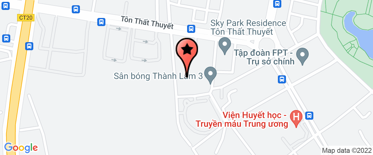 Bản đồ đến địa chỉ Công Ty TNHH Đầu Tư Thương Mại Và Phát Triển Á Âu
