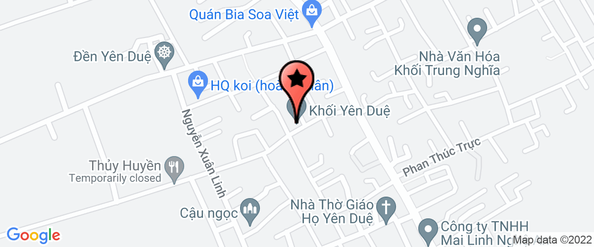 Bản đồ đến địa chỉ Công Ty TNHH Giáo Dục Khát Vọng Xanh