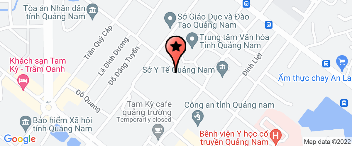 Bản đồ đến địa chỉ Ban tổ chức tỉnh uỷ Quảng Nam