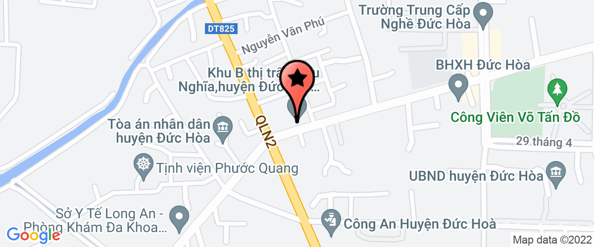 Bản đồ đến địa chỉ Công Ty TNHH Tm & Dv Du Lịch Minh ánh - Đức Hòa