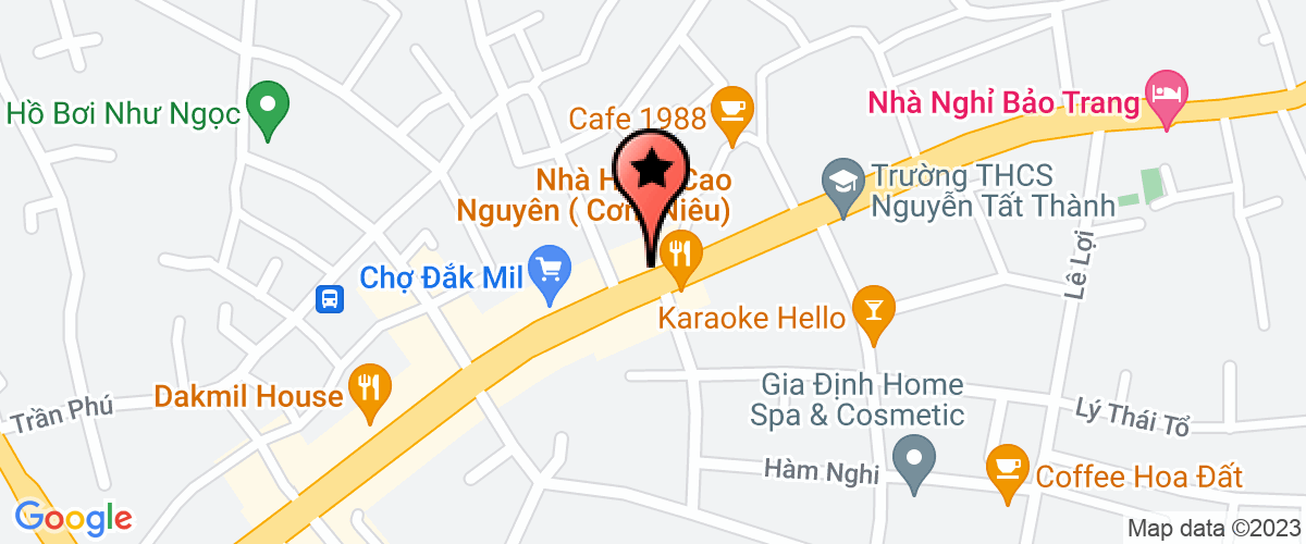 Bản đồ đến địa chỉ Chi Nhánh Công Ty TNHH Tâm Long Thắng Tại Đắk Mil