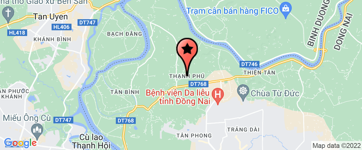 Bản đồ đến địa chỉ Công Ty Cổ Phần Xây Dựng Kiến Trúc Ngôi Nhà Xanh