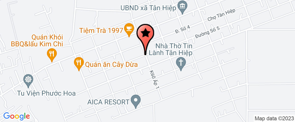 Bản đồ đến địa chỉ Công Ty TNHH Một Thành Viên Thương Mại - Dịch Vụ Hàng Hóa Hà Tiến Đạt