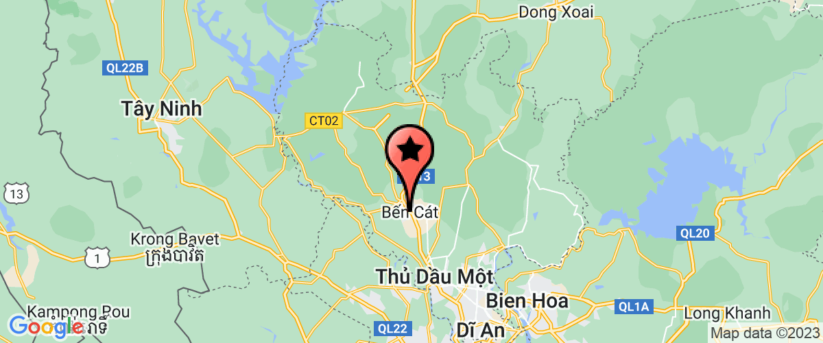 Bản đồ đến địa chỉ Công Ty Cổ Phần Sản Xuất Thương Mại Quang Minh.