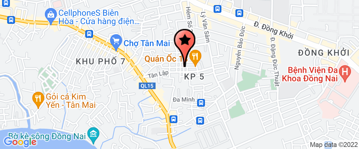 Bản đồ đến địa chỉ Doanh Nghiệp Tư Nhân Thương Mại Dịch Vụ Tâm Hoàng Kim