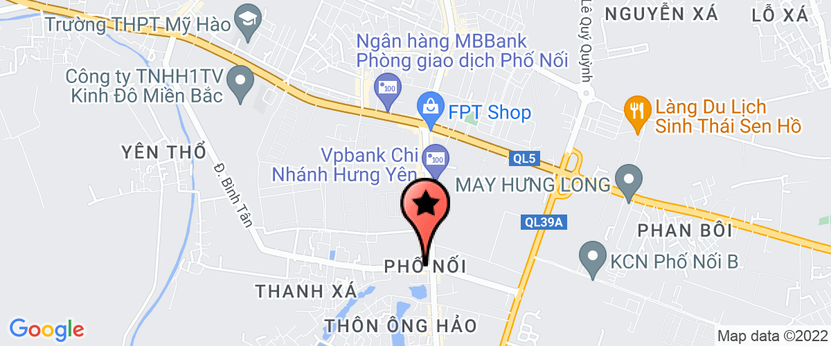Bản đồ đến địa chỉ Công ty TNHH Quang Huy