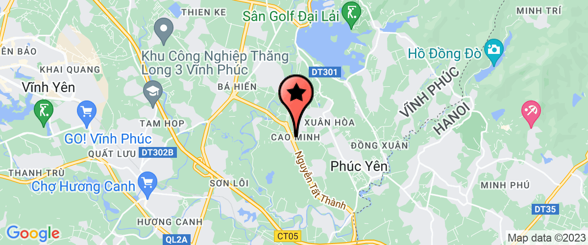 Bản đồ đến địa chỉ Công ty TNHH xây dựng thương mại và sản xuất Hoàng Giang
