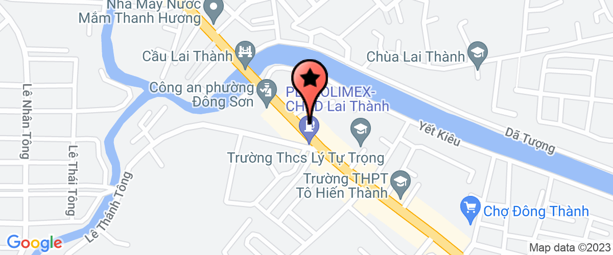 Bản đồ đến địa chỉ Công Ty TNHH Dịch Vụ Vận Tải Và Thương Mại Sao Mai - Thanh Hóa