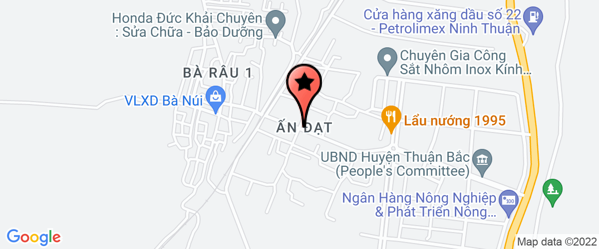 Bản đồ đến địa chỉ Công Ty TNHH Xây Dựng Và Thương Mại Xuân Hùng Ninh Thuận