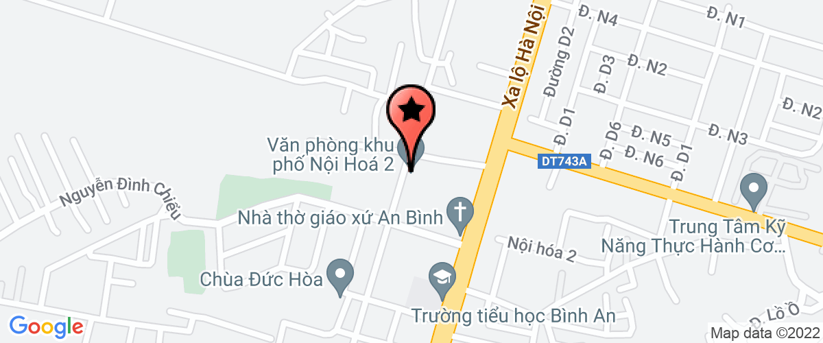 Bản đồ đến địa chỉ Công Ty TNHH Sản Xuất Thương Mại Nhật Kim Quang