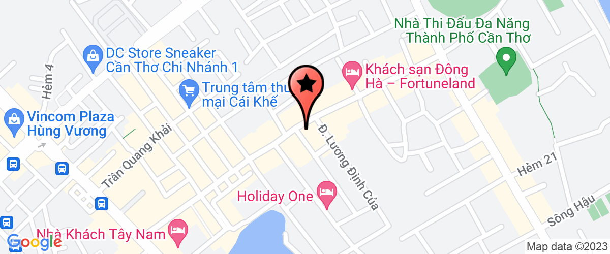 Bản đồ đến địa chỉ Chi Nhánh Ngân Hàng Thương Mại Cổ Phần Bảo Việt Chi Nhánh Cần Thơ
