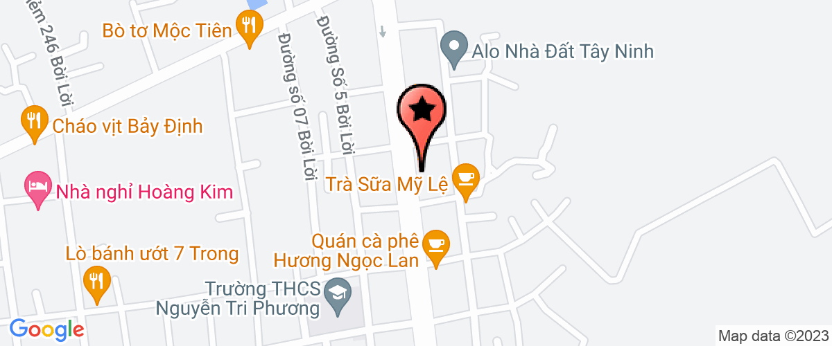 Bản đồ đến địa chỉ Công Ty Trách Nhiệm Hữu Hạn Một Thành Viên Nguyễn Công Thành