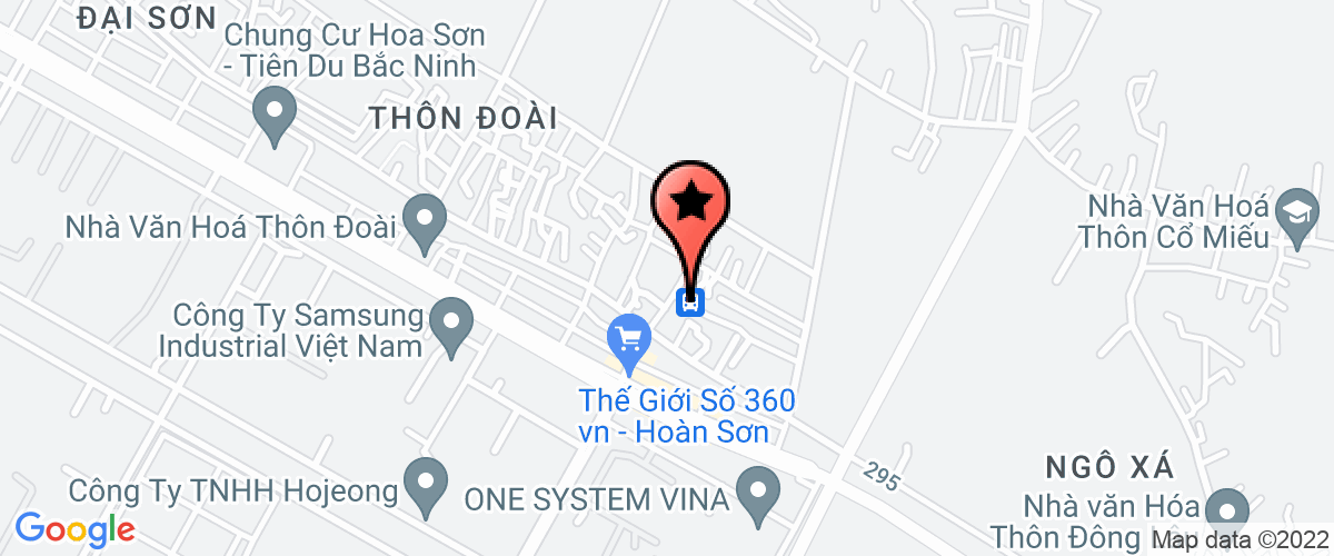 Bản đồ đến địa chỉ Công ty TNHH Hoành Sơn
