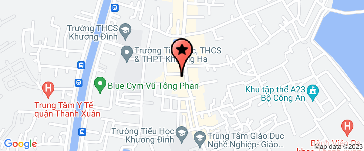 Bản đồ đến địa chỉ Công Ty Cổ Phần Thương Mại Và Dịch Vụ Địa Chính Hà Nội