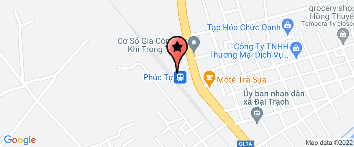 Bản đồ đến địa chỉ Công Ty TNHH Thương Mại Nguyễn Lê