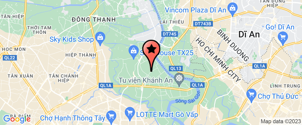 Bản đồ đến địa chỉ Công Ty TNHH Đầu Tư Phát Triển Xây Dựng Thương Mại Vạn Phát