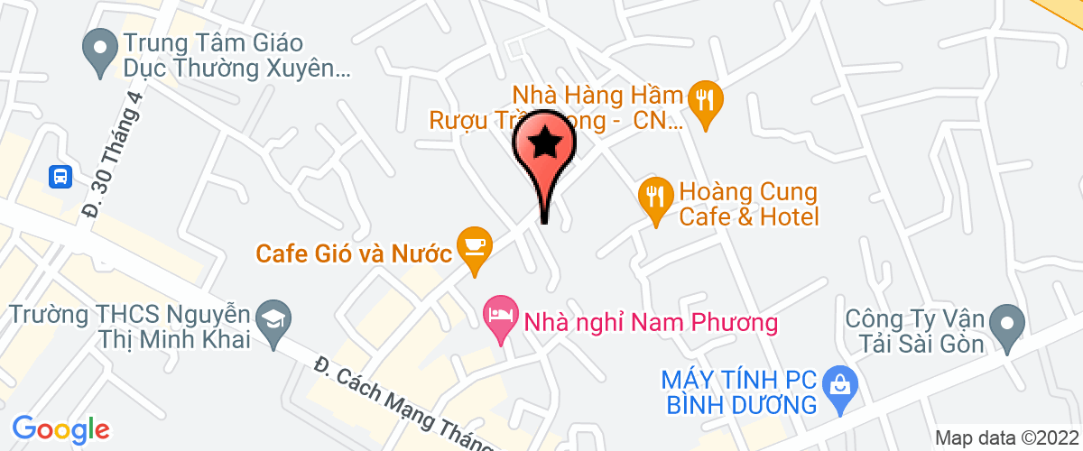 Bản đồ đến địa chỉ Công Ty Trách Nhiệm Hữu Hạn Một Thành Viên Dịch Vụ ô Tô Nguyễn Trường Sơn