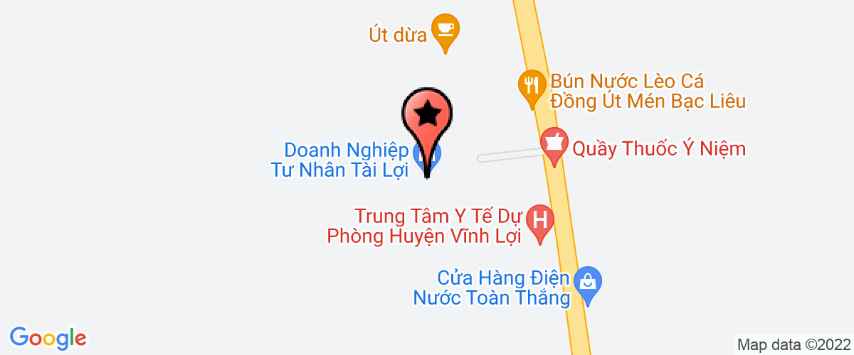 Bản đồ đến địa chỉ Công Ty Trách Nhiệm Hữu Hạn Một Thành Viên Lâm Khánh Quang