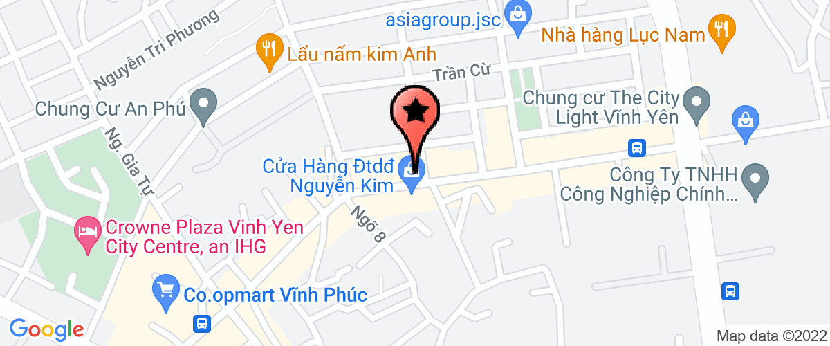 Bản đồ đến địa chỉ Công Ty TNHH Thương Mại Osung Tech