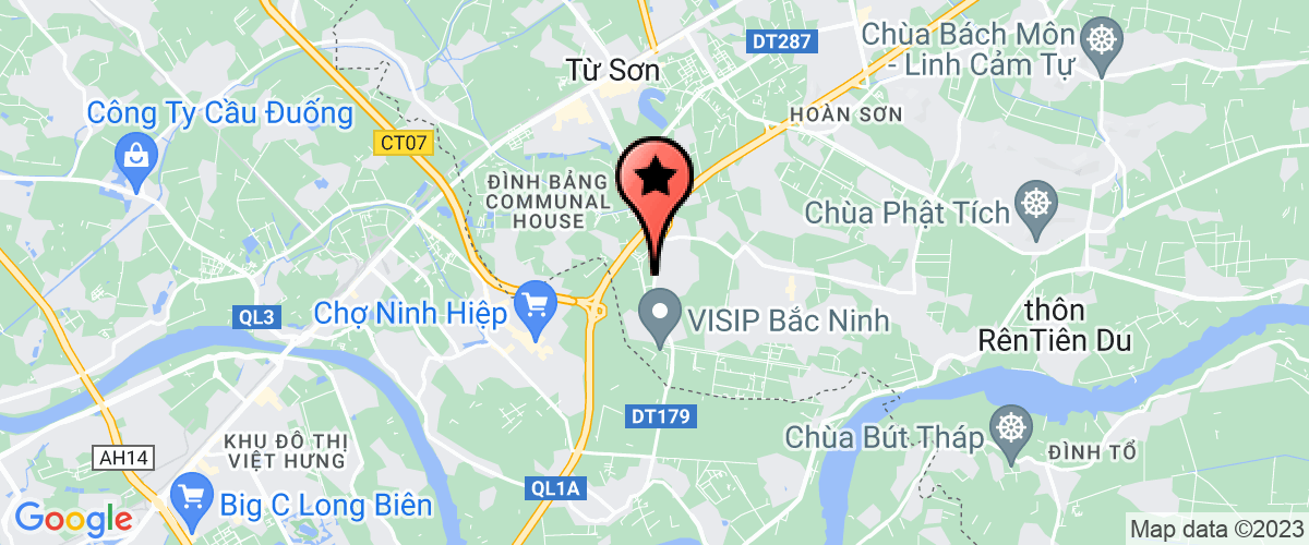 Bản đồ đến địa chỉ Công Ty TNHH Thương Mại Và Dịch Vụ Chúc Ngân