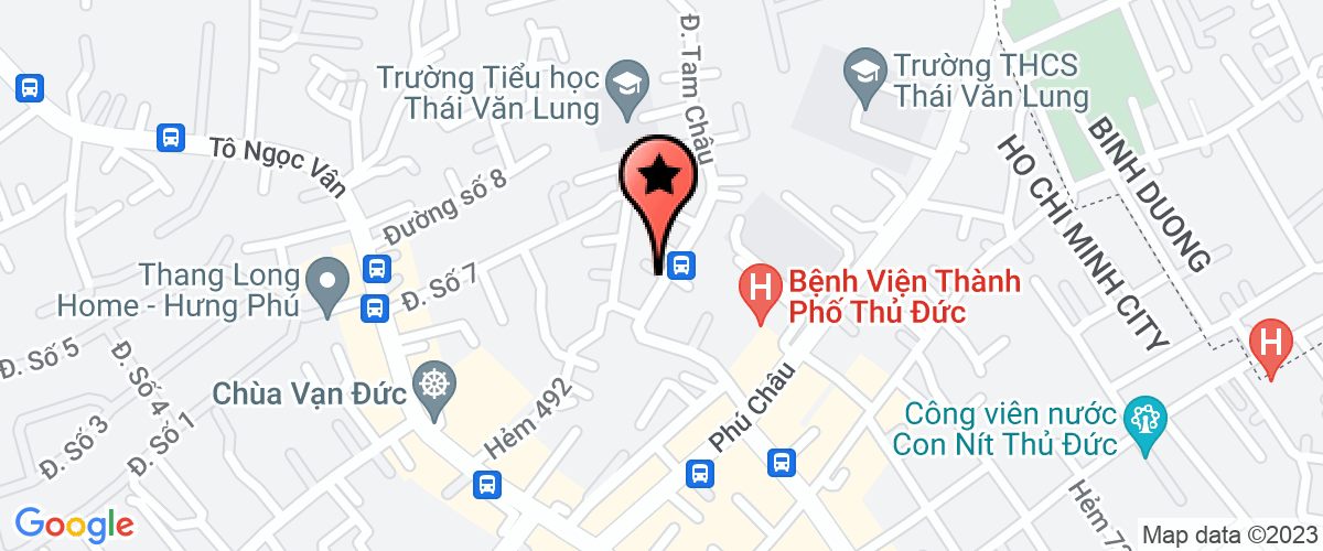 Bản đồ đến địa chỉ Công Ty TNHH Một Thành Viên Trang Thiết Bị Phòng Cháy Chữa Cháy Đại Nhất - Chi Nhánh Quận Thủ Đức