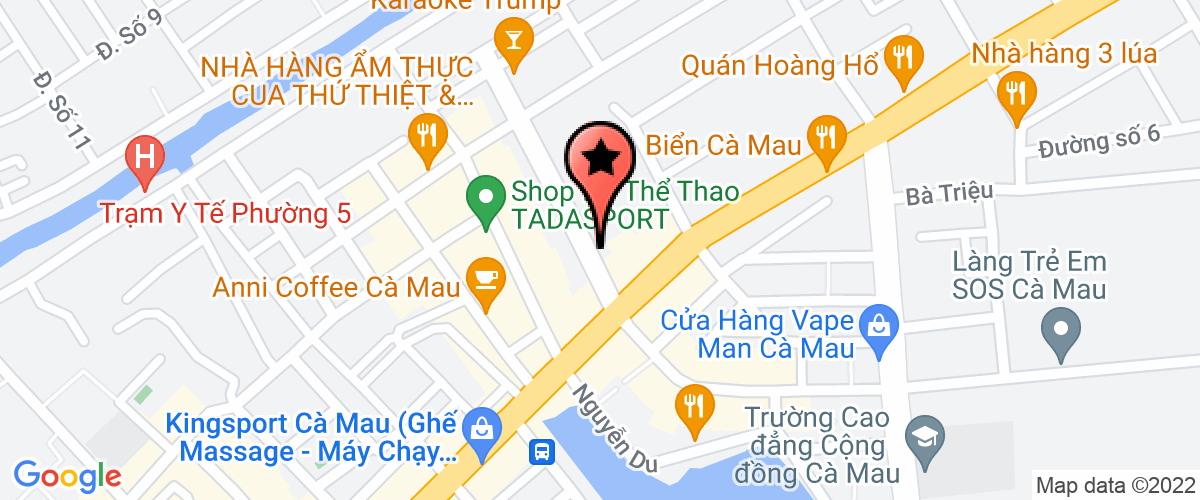 Bản đồ đến địa chỉ Công Ty TNHH Thủy Sản Nam Thịnh