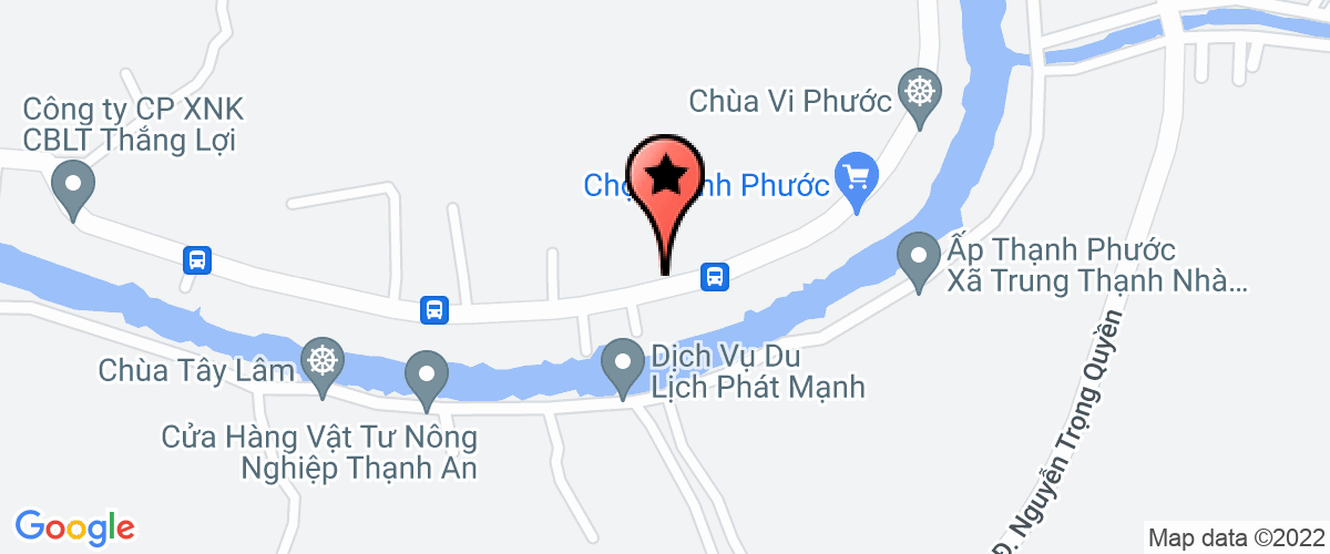 Bản đồ đến địa chỉ CN - CTy TNHH XNK Đại Dương Xanh - NM Gạo Hoa Sen