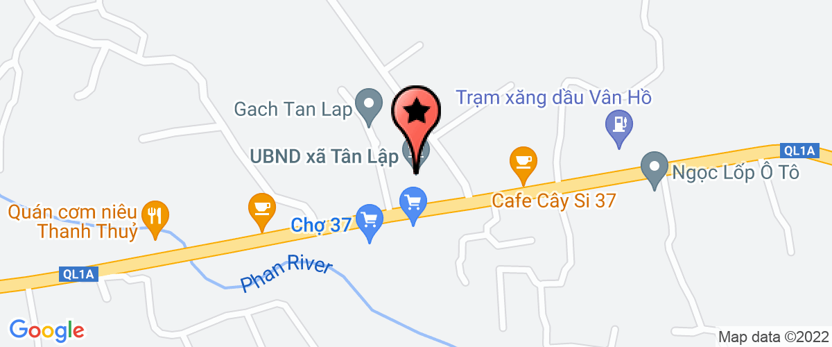 Bản đồ đến địa chỉ Công Ty TNHH Lộc An Tiến