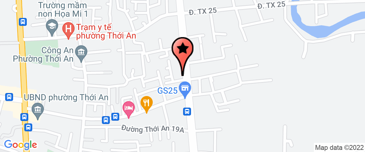 Bản đồ đến địa chỉ Công Ty TNHH Dịch Vụ Nhà Hàng Khách Sạn - Xông Hơi - Xoa Bóp Hướng Dương