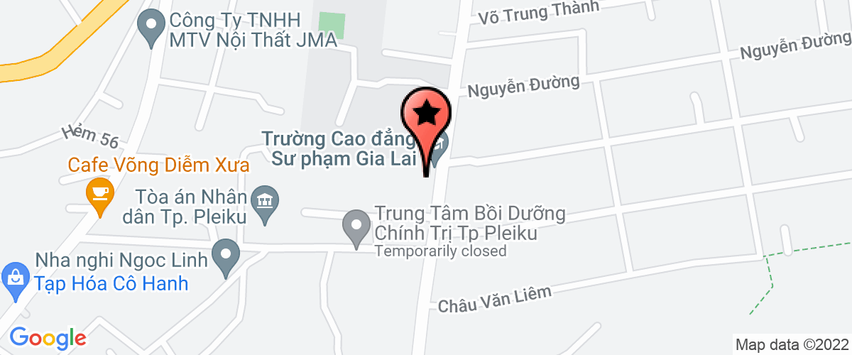 Bản đồ đến địa chỉ Chi nhánh Công ty CP Dịch vụ Bưu chính Viễn thông Sài Gòn tại tỉnh Gia Lai - Bưu cục Gia Lai