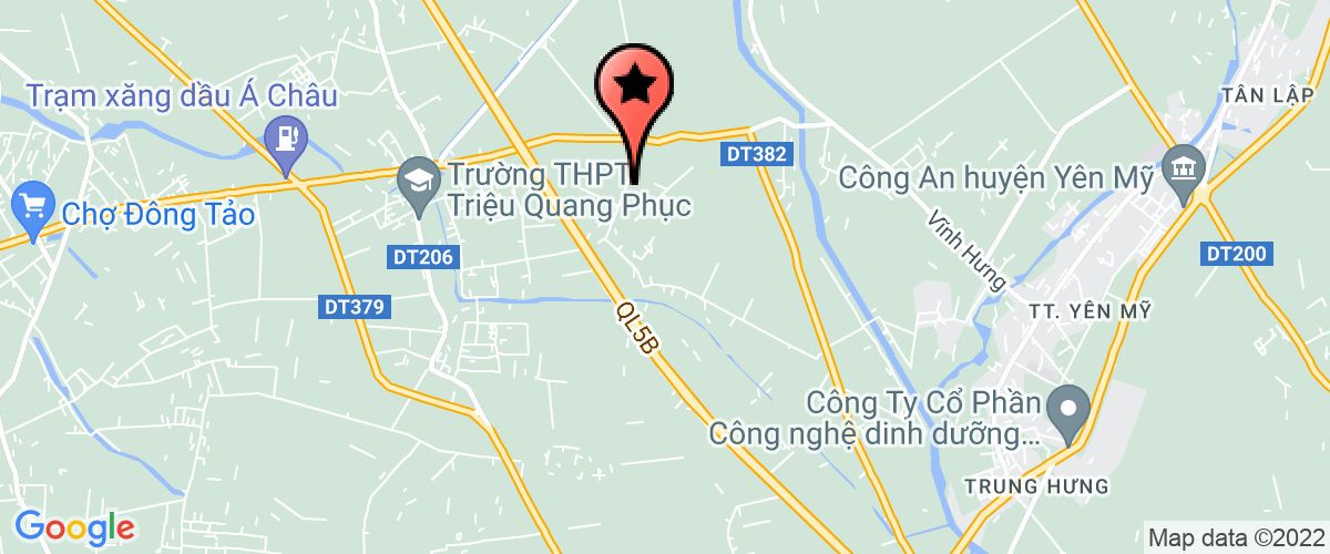 Bản đồ đến địa chỉ UBND xã Việt Cường