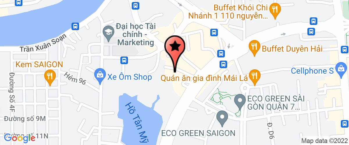 Bản đồ đến địa chỉ Công Ty TNHH MTV Buffet Cung Đình