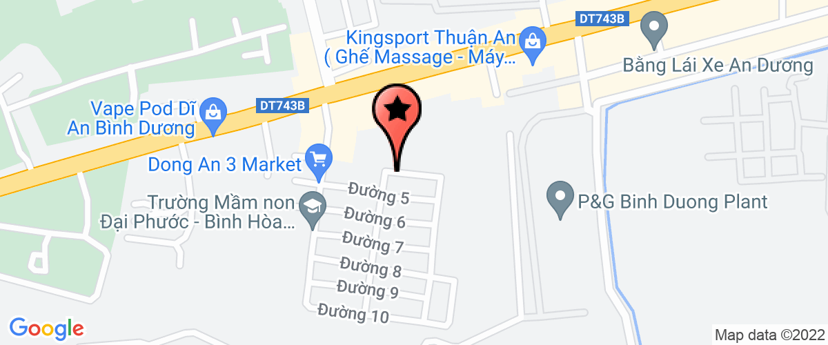 Bản đồ đến địa chỉ Công ty TNHH HEMPEL Việt Nam (Nộp Hộ Thuế Nhà Thầu Nước Ngoài)