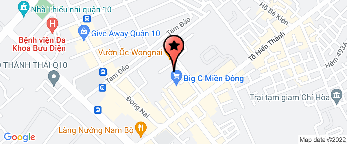 Bản đồ đến địa chỉ Công Ty TNHH Đầu Tư Và Phát Triển Le Na Sài Gòn