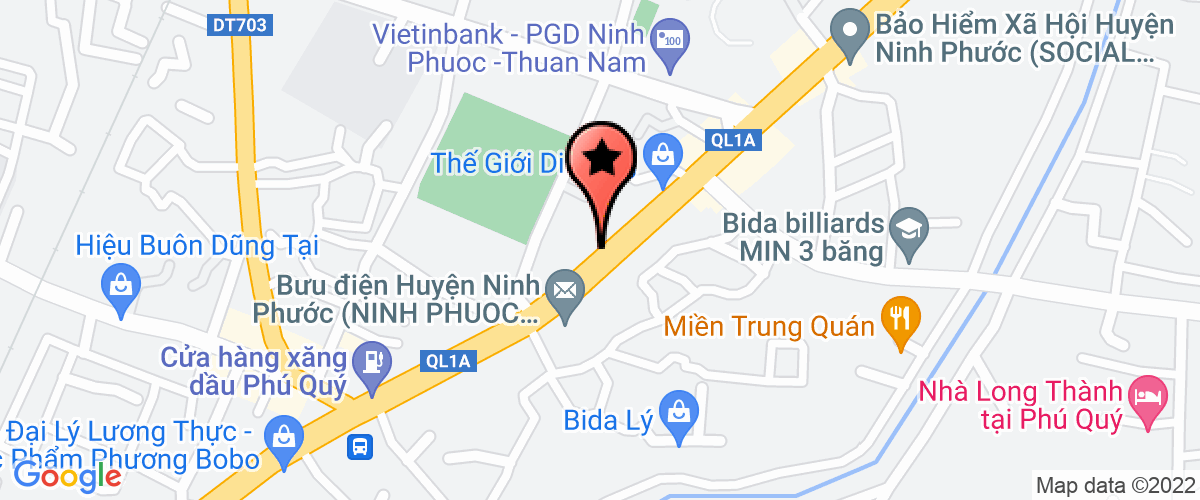 Bản đồ đến địa chỉ Công Ty TNHH MTV Xuất Nhập Khẩu Phan Anh Ls