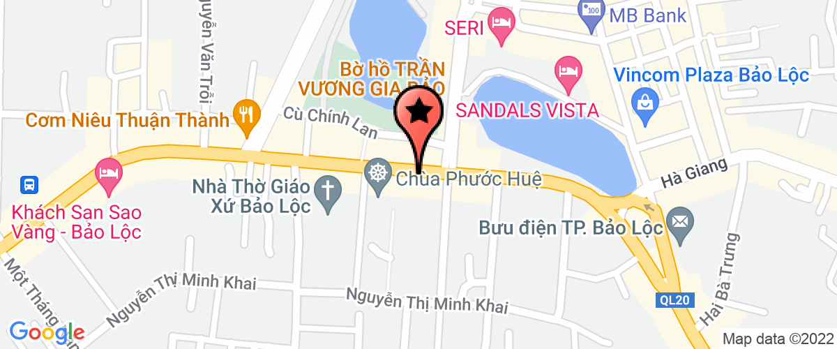 Bản đồ đến địa chỉ Công Ty TNHH TM DV Phạm Hồ Gia