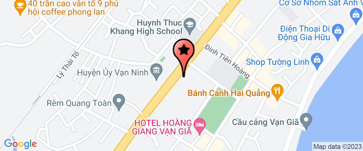 Bản đồ đến địa chỉ Công Ty TNHH Địa Ốc Bắc Vân Phong