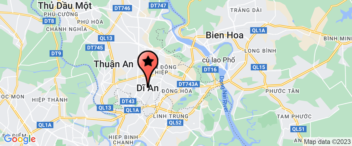 Bản đồ đến địa chỉ Công Ty TNHH Một Thành Viên Sản Xuất - Thương Mại - Dịch Vụ Việt Dũng Phát