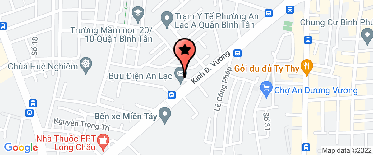 Bản đồ đến địa chỉ Cty TNHH MTV Khách Sạn Anh Vũ