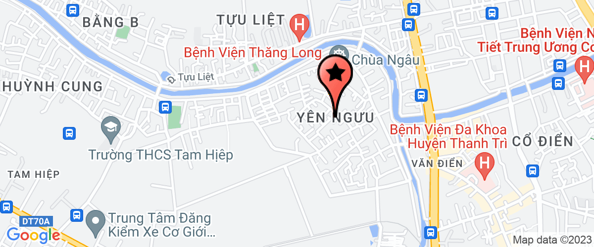 Bản đồ đến địa chỉ Trường TH B thị trấn văn điển
