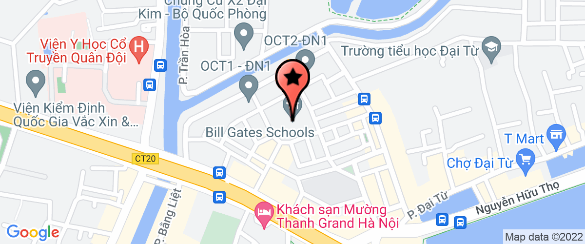 Bản đồ đến địa chỉ Trường THCS và THPT quốc tế Thăng Long