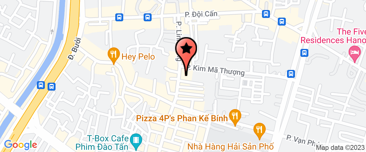 Bản đồ đến địa chỉ Văn Phòng Đại Diện Công Ty Cổ Phần Xuất Nhập Khẩu Nt Tại Hà Nội