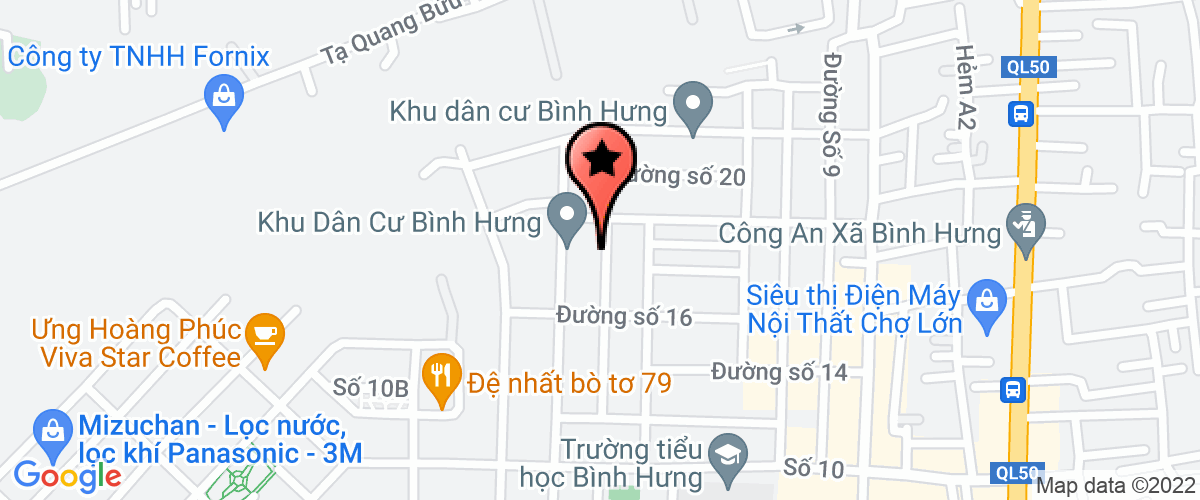 Bản đồ đến địa chỉ Công Ty TNHH Mekofa