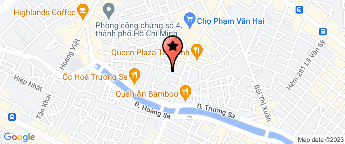 Bản đồ đến địa chỉ Công Ty TNHH Một Thành Viên Áo Cuới Thắng