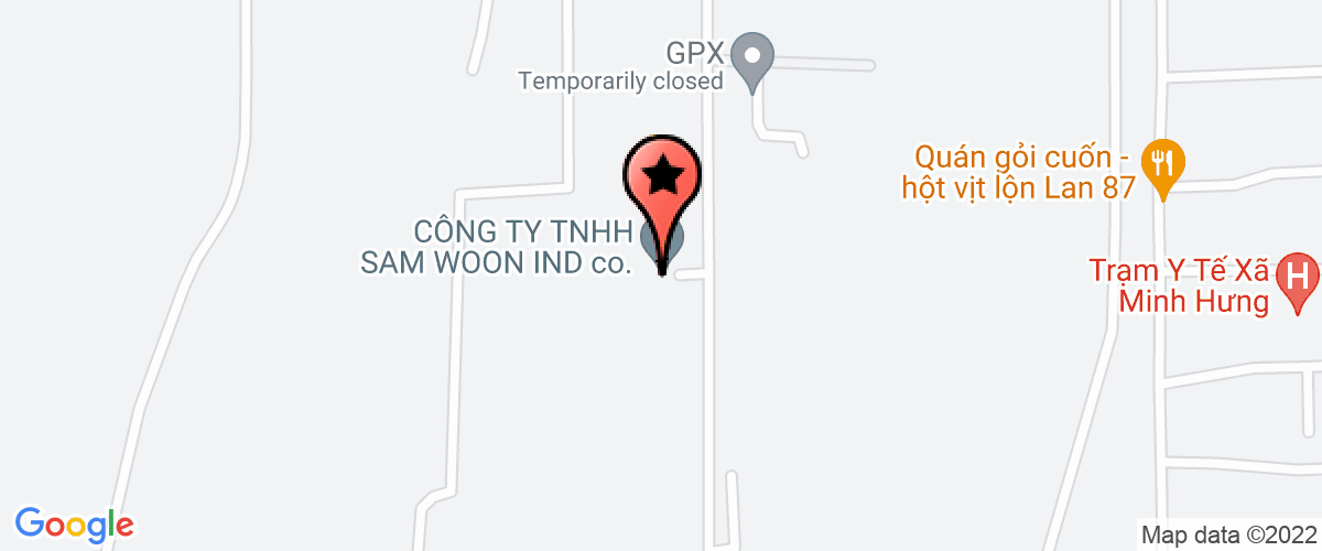 Bản đồ đến địa chỉ Công ty TNHH SAM WOON IND