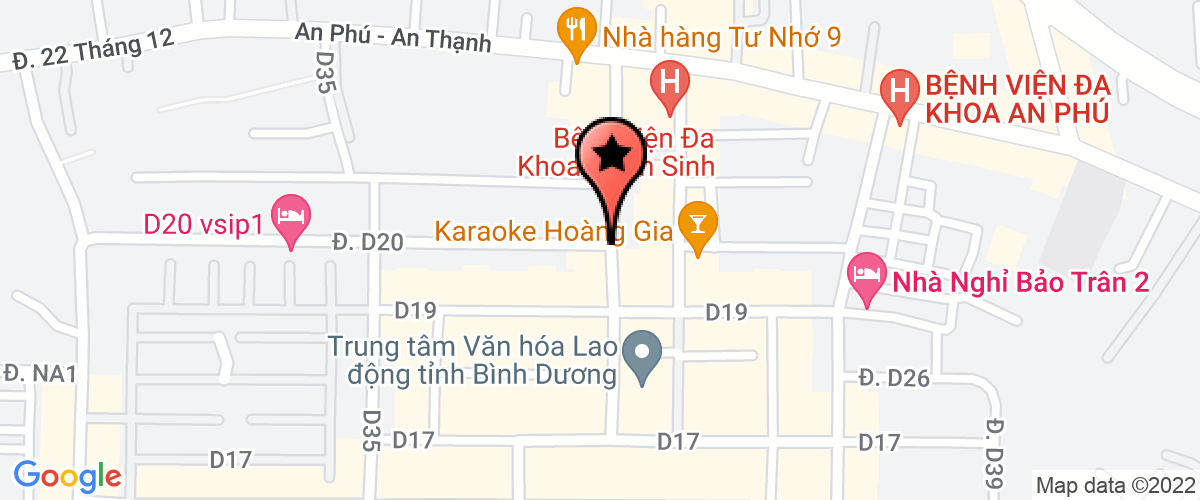Bản đồ đến địa chỉ Công Ty TNHH Một Thành Viên Tuấn An Khang