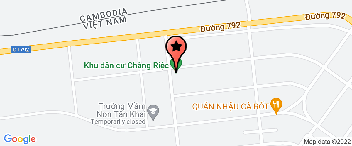 Bản đồ đến địa chỉ Công Ty TNHH Nông Sản Thanh Thanh Tâm