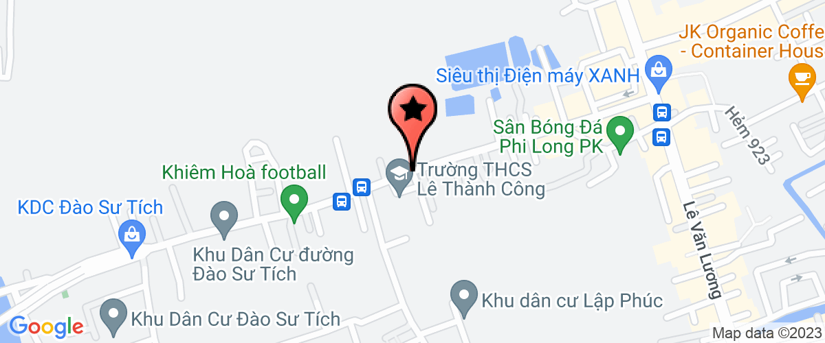 Bản đồ đến địa chỉ Công Ty TNHH Thương Mại Dịch Vụ Vận Tải Và Du Lịch Hoài An