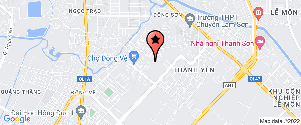 Bản đồ đến địa chỉ Công Ty TNHH Tư Vấn Và Giới Thiệu Việc Làm Thanh Hóa