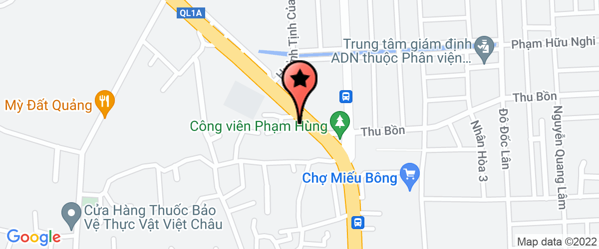 Bản đồ đến địa chỉ Công Ty TNHH Một Thành Viên Thái Thịnh Nam Miền Trung